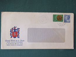 Luxembourg 1974 Cover Larochette - Grand Duke - Coin - Brieven En Documenten