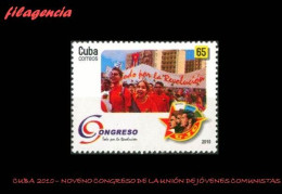 CUBA MINT. 2010-17 IX CONGRESO DE LA UNION DE JOVENES COMUNISTAS. ERNESTO CHE GUEVARA - Nuevos