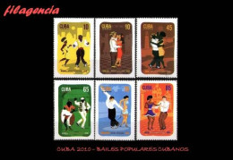 CUBA MINT. 2010-30 BAILES POPULARES CUBANOS - Nuevos