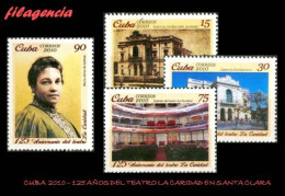 CUBA MINT. 2010-32 125 AÑOS DEL TEATRO LA CARIDAD EN LA CIUDAD DE SANTA CLARA - Nuevos