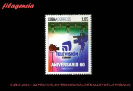 CUBA MINT. 2010-40 60 ANIVERSARIO DE LA TELEVISION CUBANA - Nuevos