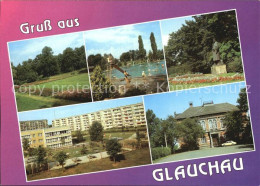 72519079 Glauchau Rosarium Freibad Agricola Denkmal Alte Webschule Glauchau - Glauchau