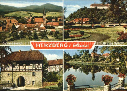 72518943 Herzberg Harz Schloss Jues See Panorama Herzberg - Herzberg