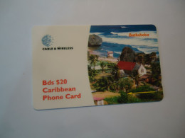 BARBADOS   USED CARDS  BATHSHEBA - Barbados