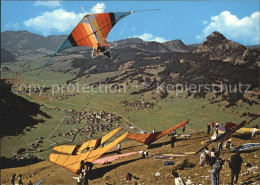 72517295 Drachenflug Drachenfliegerstartplatz Tannheim Tirol Neunerkoepfle  Flug - Paracadutismo