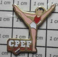 321 Pin's Pins / Beau Et Rare / SPORTS / CPEF CLUB GYMNASTIQUE LYON - Ginnastica