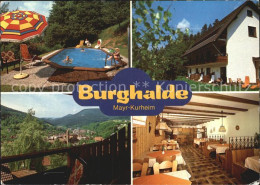 72515614 Alpirsbach Burghalde Mayr Kurheim Pool Gastraeume Panorama Alpirsbach - Alpirsbach