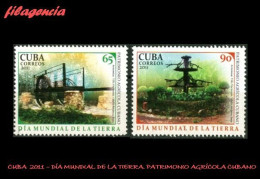 CUBA MINT. 2011-07 DÍA MUNDIAL DE LA TIERRA. PATRIMONIO AGRÍCOLA CUBANO - Nuevos