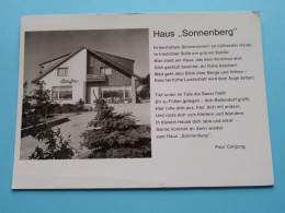 Waldcafé " SONNENBERG " Bollendorf ( Heinz Und Mechthild Nübel ) ( Edit.: Colljung ) Anno 19?2 ( See Scans ) ! - Bitburg