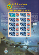 Great Britain 2008 The Dambusters Business Smilers Sheet MNH/**. Postal Weight 0,099 Kg. Please Read Sales Con - Francobolli Personalizzati