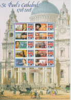 Great Britain 2008 St Paul's Cathedral Business Smilers Sheet MNH/**. Postal Weight 0,099 Kg. Please Read Sales - Francobolli Personalizzati