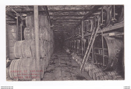 27 Abbaye De Thélème Par Ivry La Bataille ENTREE DES CAVES Avant 1905 Tonneaux Fût Ou Barriques Vin VOIR DOS Non Séparé - Ivry-la-Bataille