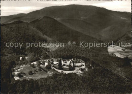 72511944 Schloss Buergeln Fliegeraufnahme Mit Hochblauen Buergeln - Kandern