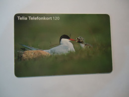 SWEDEN   USED   PHONECARDS  BIRD BIRDS - Sonstige & Ohne Zuordnung