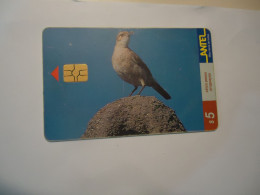 URUGUAY  USED CARDS  BIRD BIRDS - Autres & Non Classés