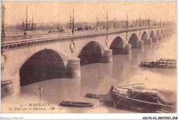 ADIP6-33-0499 - BORDEAUX - Le Pont Sur La Garonne  - Bordeaux