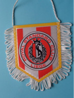 ROYAL STANDARD CLUB LIEGE >> WIMPEL (Drapeau) FANION De FOOTBALL / VOETBAL (Pennant) > ( See Scan ) +/- 10 X 8 Cm.! - Abbigliamento, Souvenirs & Varie