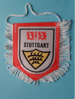 STUTTGART >> WIMPEL (Drapeau) FANION De FOOTBALL / VOETBAL (Pennant) > ( See Scan ) +/- 10 X 8 Cm.! - Abbigliamento, Souvenirs & Varie