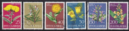 YU098 – YOUGOSLAVIA – 1965 – MEDICINAL PLANTS – SG # 1158/63 USED 5,25 € - Used Stamps