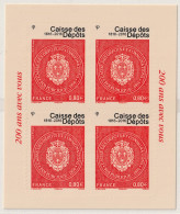 Feuillet F1269A Caisse Des Dépôts - Autoadhésif 2016 - Collector - Autocollant - - Unused Stamps