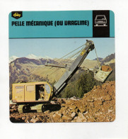 FICHE PELLE MECANIQUE (OU DRAGLINE) - Otros & Sin Clasificación