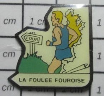 321 Pin's Pins : BEAU ET RARE / SPORTS / ATHLETISMe LA FOULEE FOUROISE - Athletics