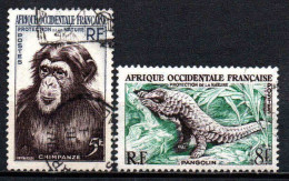 AOF - 1955 -  Protection De La Nature - N° 51/52  - Oblit - Used - Gebruikt