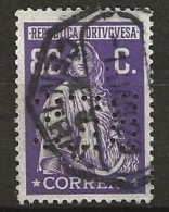 Timbre Portugal 1929 Perforé BES - Oblitérés