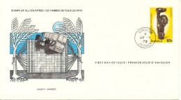 Jamaica FDC Kingston 10-7-1978 Arawak Artifacts With Cachet - Jamaica (1962-...)