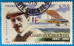 France 2015 : Gaston Caudron, Pilote Et Constructeur Français N° 79 Oblitéré - 1960-.... Matasellados