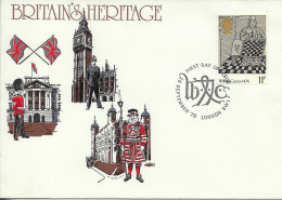 Ajedrez - Chess Gran Bretaña Great Britain 1976 FDC  - London - Echecs