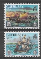 Guernsey 1982.  Europa Mi 246-47  (**) - 1982
