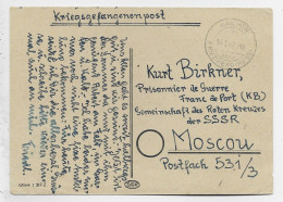 GERMANY POSTKARTE KAICHEN 14.5.1947 TO MOSCOU RUSSIE RUSSIA - Briefe U. Dokumente