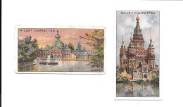 DK52 - CARTES CIGARETTES WILLS - GEMS OF RUSSIAN ARCHITECTURE - PETERHOF - Wills