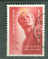 Belgique  943 LV2   Ob TB  Point Au Dessus De La Tete   - 1931-1960