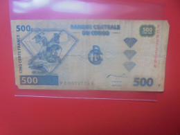 CONGO 500 FRANCS 2002 Circuler (B.33) - Repubblica Democratica Del Congo & Zaire