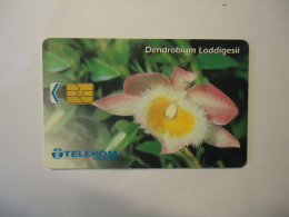 MALAYSIA USED CARDS   FLOWERS - Maleisië