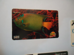 MALAYSIA USED  CARDS FISHES  FISH  FISHES - Vissen