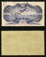 N° PA 15 50F Burelé Oblit TB Cote 400€ Signé Calves - 1927-1959 Oblitérés