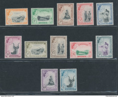 1956 SWAZILAND - Stanley Gibbons N. 53/64 - 12 Valori - MNH** - Other & Unclassified