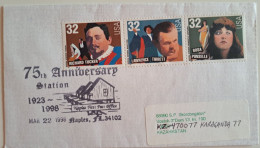 1997..USA..COVER WITH STAMPS+SPECIAL CANCELLATION..PAST MAIL. American Music Series - Opera Singers - Briefe U. Dokumente