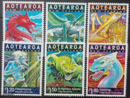 New Zealand 2000, Chinese Year Of Dragon, MNH Stamps Set - Ungebraucht