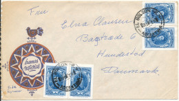 Argentina Cover Sent To Denmark 9-2-1977 - Lettres & Documents