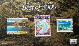 New Zealand 2000, New Zealand Stamps - Best Of 2000, MNH S/S - Unused Stamps