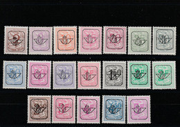 Preo  780/798 Serie No 60 ** - Sobreimpresos 1967-85 (Leon Et Banderola)