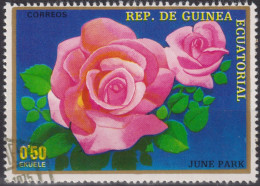 1979 Äquatorial-Guinea ° Mi:GQ 1573,June Park Rose, Blume - Äquatorial-Guinea