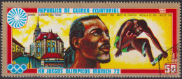 1972 Äquatorial-Guinea  ° Mi:GQ 87, Yt:GQ PA7B, Robert „Bob“ Beamon, Olympische Sommerspiele 1972 - München - Äquatorial-Guinea