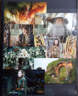 New Zealand 2014, The Hobbit, Seven MNH Unusual S/S - Ongebruikt