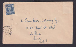 Australien Brief EF King Georg VI Brisbaine Queensland Nach USA - Collezioni