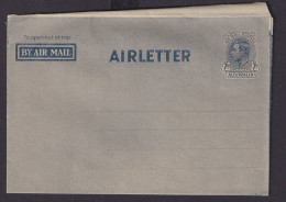 Flugpost Air Mail Australien Ganzsache Airletter Aerogramm 7 D. King Georg - Verzamelingen